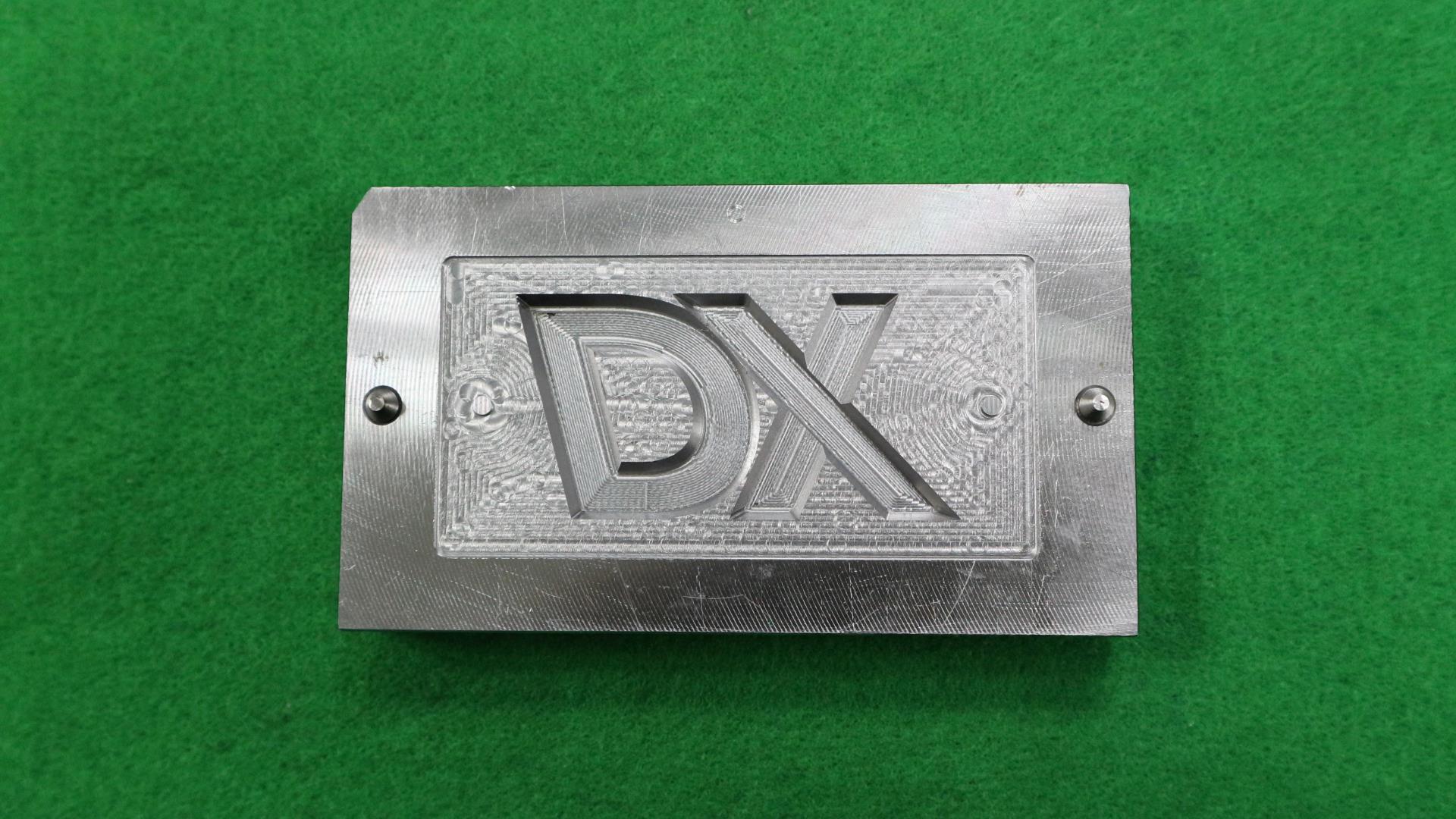 와펜금형 깊이 3.0mm 코너 각처리 각도 3도